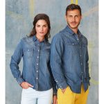chemise jeans femme