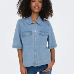 chemise jeans femme