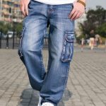 jean homme large