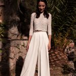 pantalon blanc fluide