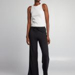 pantalon noir fluide